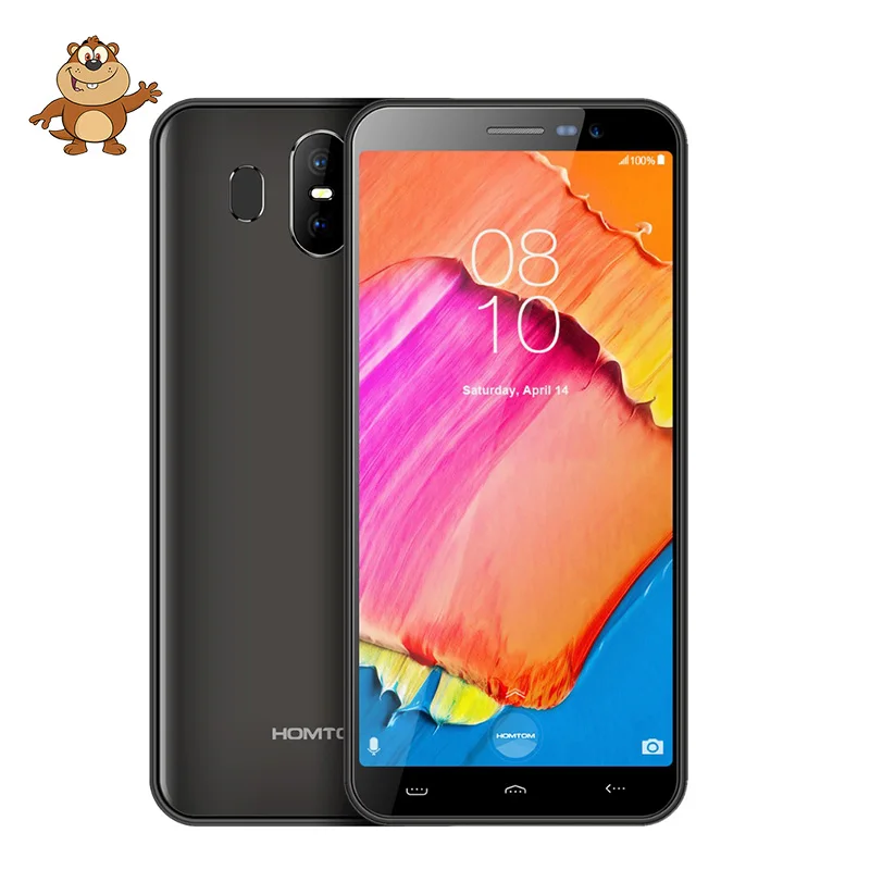 HOMTOM S17 Android 8 1 четырехъядерный 5 &quot18:9 полный дисплей смартфон отпечаток пальца