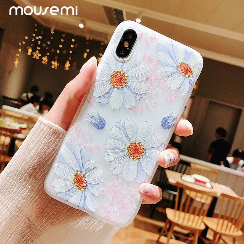 CAPAME Phone Case For iPhone X XS MAX XR Silicone Ultra Thin Floral Cover Flower Girly Soft Case For iPhone 8 6 6S 7 Plus 5S SE
CAPAME Phone Case For iPhone X XS MAX XR Silicone Ultra Thin Floral Cover Flower Girly Soft Case For iPhone 8 6 6S 7 Plus 5S SE