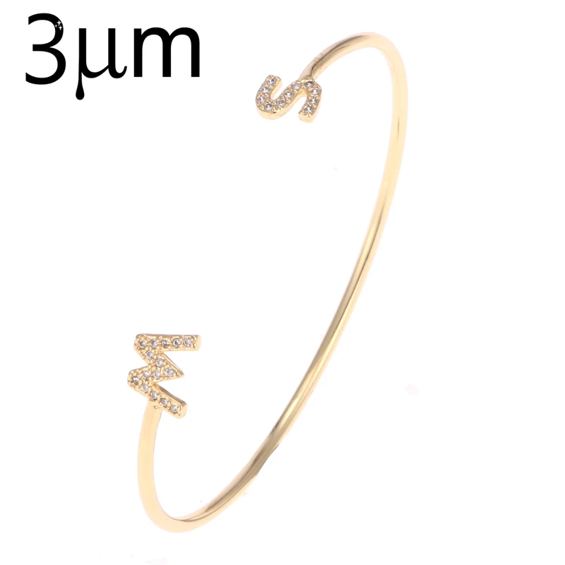 3UM Zirconia Letter Bangles & Bracelets Custom Pave Setting Initial Name Personalized Bangle for Etsy Unique Cuff Bracelets
3UM Zirconia Letter Bangles & Bracelets Custom Pave Setting Initial Name Personalized Bangle for Etsy Unique Cuff Bracelets