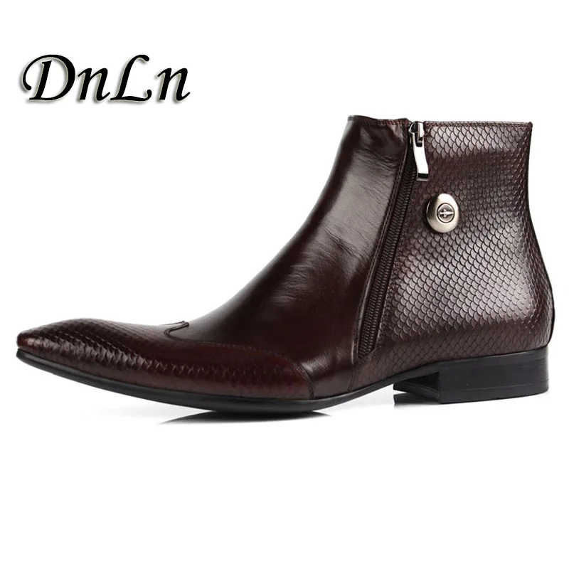 Genuine Leather Men Boots Autumn Winter Ankle Boots Fashion Footwear Men Business Casual High Top Men Shoes 15D50
Genuine Leather Men Boots Autumn Winter Ankle Boots Fashion Footwear Men Business Casual High Top Men Shoes 15D50