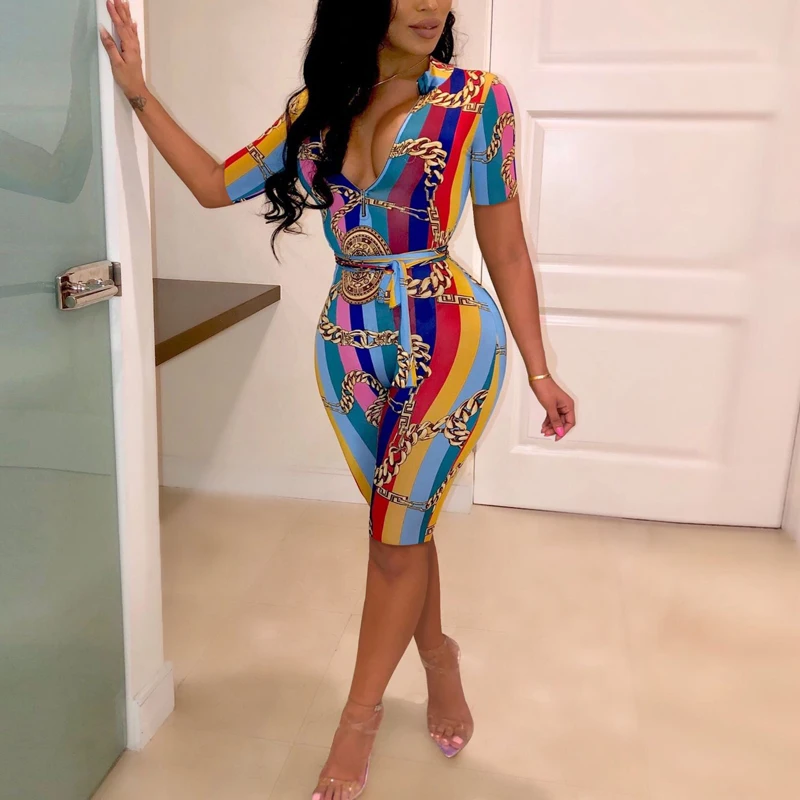 Sexy Print V Neck Bandage Playsuit Short Sleeve Zipper Shorts Romper 2019 Beach Casual Short Jumpsuit Outfits
Sexy Print V Neck Bandage Playsuit Short Sleeve Zipper Shorts Romper 2019 Beach Casual Short Jumpsuit Outfits