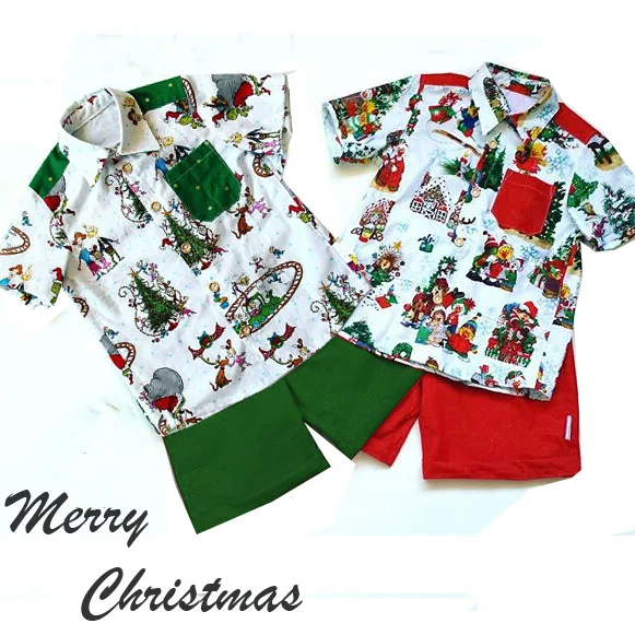 baby boy christmas top