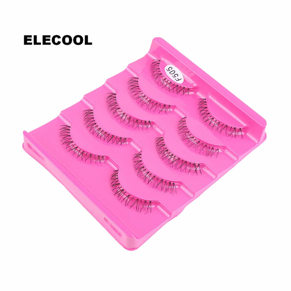 ELECOOL 5 Pairs Handmade Lower False Eye Lashes Set Natural Soft Long Cross Lower Bottom False Eyelashes
ELECOOL 5 Pairs Handmade Lower False Eye Lashes Set Natural Soft Long Cross Lower Bottom False Eyelashes