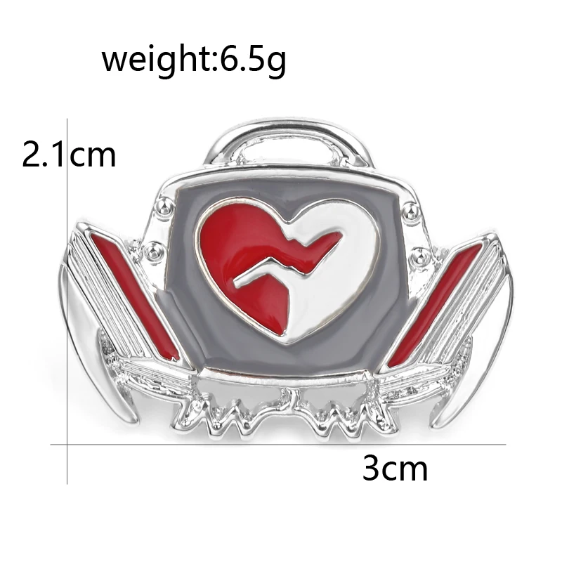 Fashion Silver Color Defibrillator Brooch Creative Medical Badges Brooches Doctor Nurse Medical Student For Women Men Jewelry
Fashion Silver Color Defibrillator Brooch Creative Medical Badges Brooches Doctor Nurse Medical Student For Women Men Jewelry