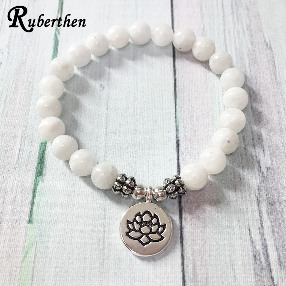 Ruberthen Trendy Design Moon Stone Lotus Bracelet Healing Crystals Women`s Yoga Bracelet Love Feminine Energy Jewelry
Ruberthen Trendy Design Moon Stone Lotus Bracelet Healing Crystals Women`s Yoga Bracelet Love Feminine Energy Jewelry