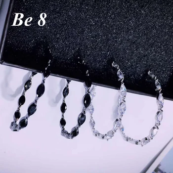 Be8 Brand New Arrival Normal AAA Quality Cubic Zirconia Round Shape Hoop Earrings For Women High-end Jewelry Party Gifts E-291
Be8 Brand New Arrival Normal AAA Quality Cubic Zirconia Round Shape Hoop Earrings For Women High-end Jewelry Party Gifts E-291