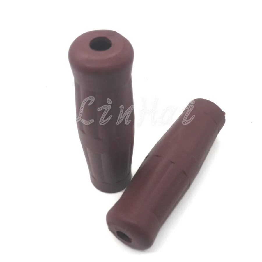 Brown 7/8" & 1" Handle Bar Retro Rubber Motorcycle Bike Vintage Coke Bottle Hand Grip For Harley Truimph Cafe Custom
Brown 7/8" & 1" Handle Bar Retro Rubber Motorcycle Bike Vintage Coke Bottle Hand Grip For Harley Truimph Cafe Custom