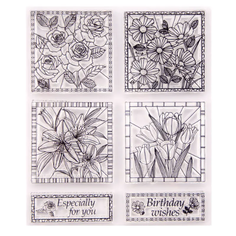 Flowers Lily Roses Daisy birthday Greetings transparent Rubber Clear Stamp Scrapbook/Photo Album DIY Card Making Clear Stamps
Flowers Lily Roses Daisy birthday Greetings transparent Rubber Clear Stamp Scrapbook/Photo Album DIY Card Making Clear Stamps