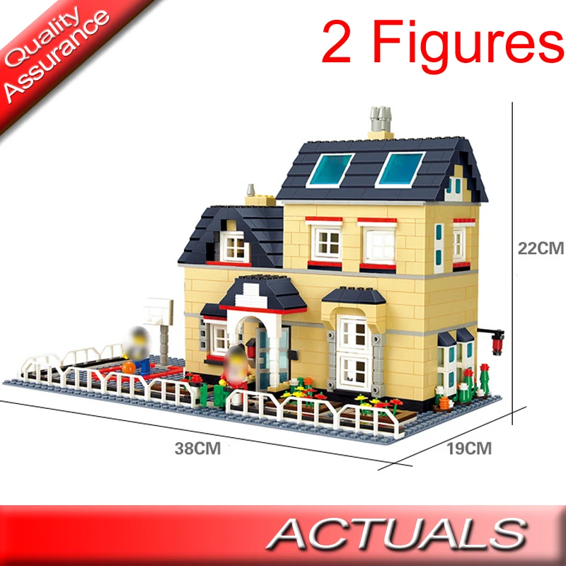 Wange 34052 City Town House Super Large Villa Building Blocks 755pcs Bricks Imagination MOC Creator Gifts
Wange 34052 City Town House Super Large Villa Building Blocks 755pcs Bricks Imagination MOC Creator Gifts