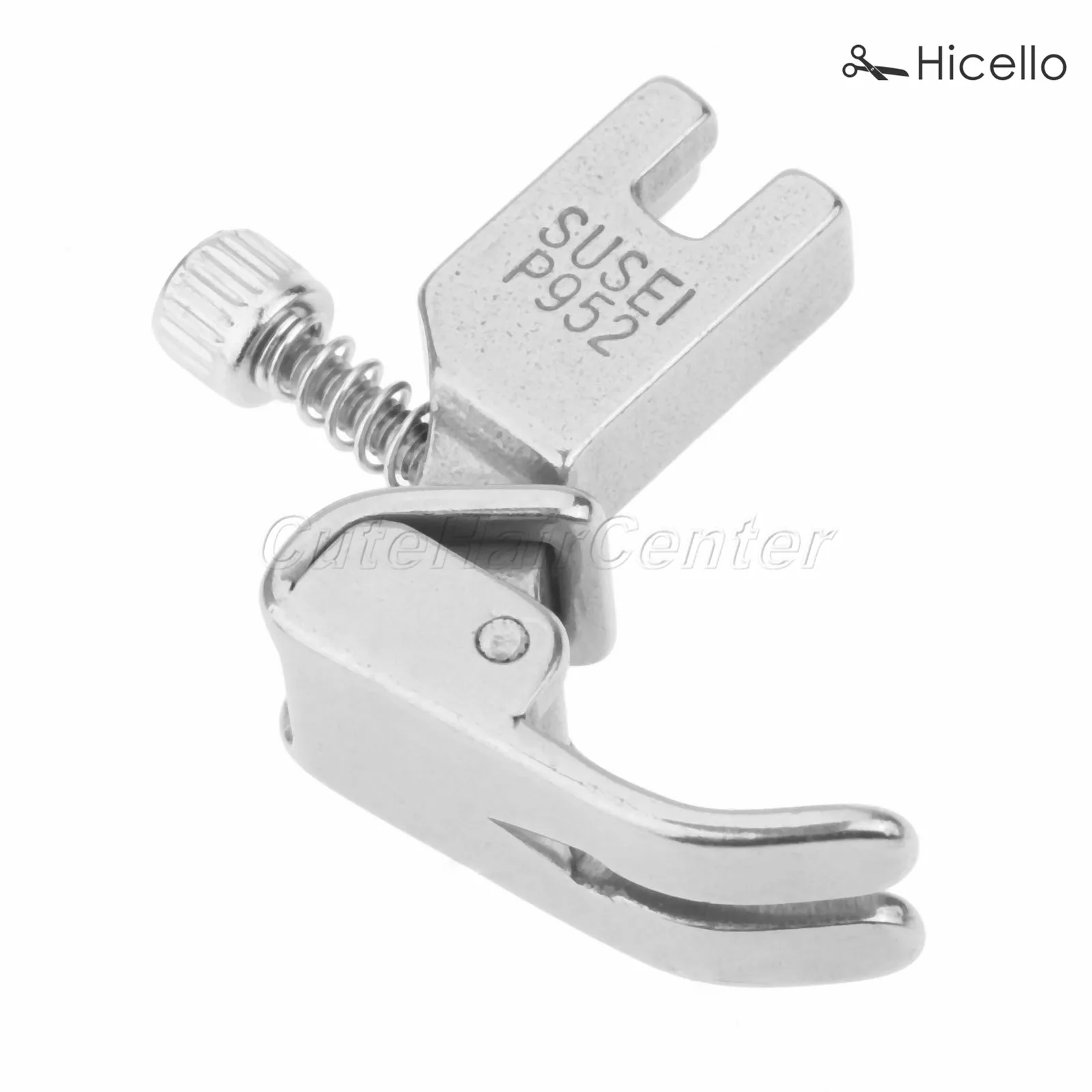 P952 Industrial Sewing Machine Presser Foot/Feet with screw adjustable for Flat wagon Steel closing wrinkled folds foot Hicello
P952 Industrial Sewing Machine Presser Foot/Feet with screw adjustable for Flat wagon Steel closing wrinkled folds foot Hicello