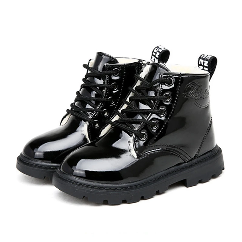 Fashion New Children Shoes Winter Warm Boys Girls Martin Boots Leather Slip Waterproof Rubber Kids Comfortable Soft Snowshoes
Fashion New Children Shoes Winter Warm Boys Girls Martin Boots Leather Slip Waterproof Rubber Kids Comfortable Soft Snowshoes