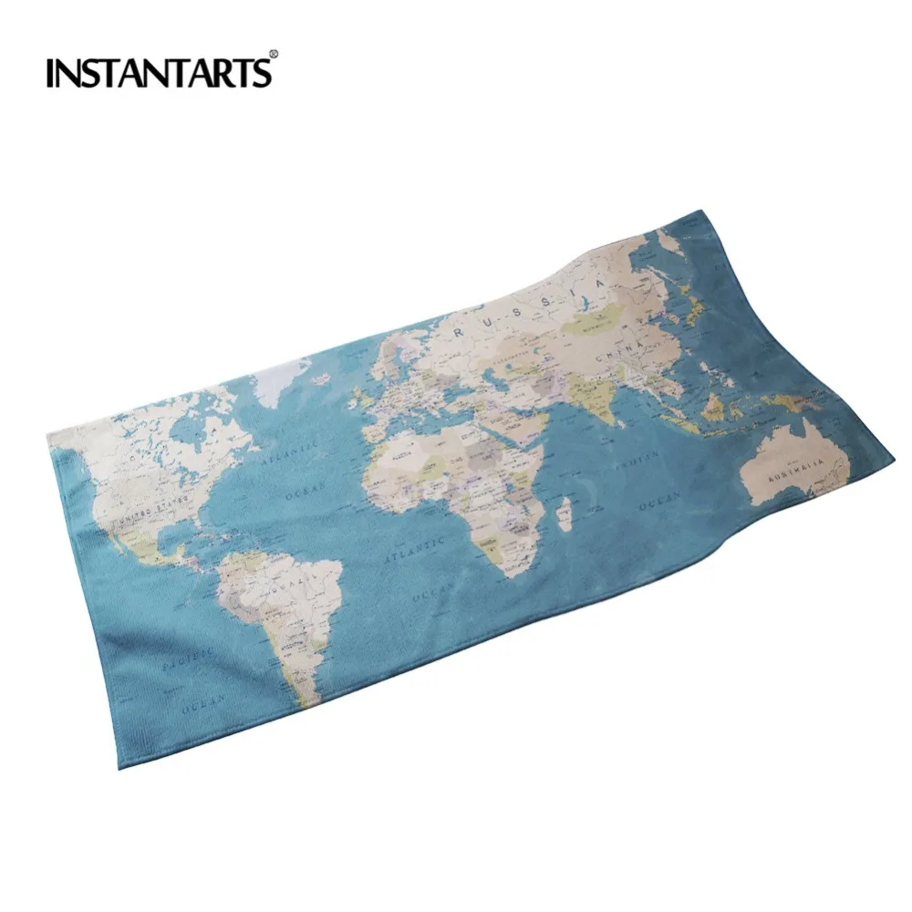 INSTANTARTS World Map Microfiber Beach Towels Cotton Quick Drying Travel Sports Swimming Gym Yoga Bath Adults Spa Fitness Towels
INSTANTARTS World Map Microfiber Beach Towels Cotton Quick Drying Travel Sports Swimming Gym Yoga Bath Adults Spa Fitness Towels