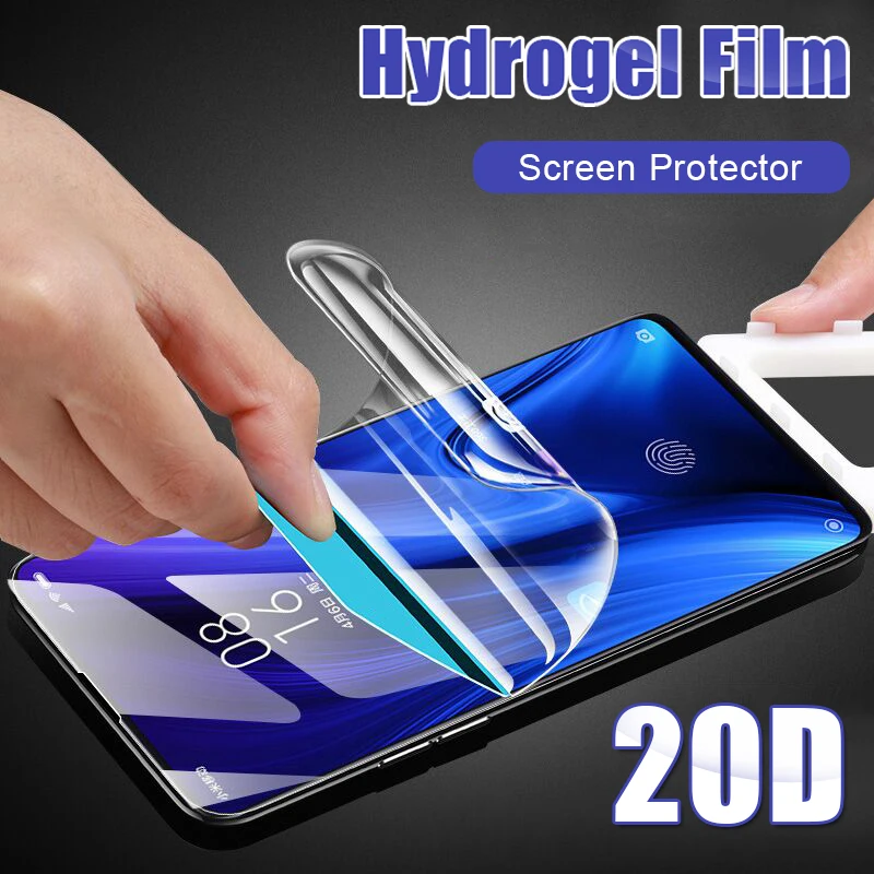 20D Full Cover Hydrogel Film On The For Xiaomi Redmi 7 6 5 Note 7 Pro Screen Protector For Xiaomi Redmi K20 Pro Protective Film
20D Full Cover Hydrogel Film On The For Xiaomi Redmi 7 6 5 Note 7 Pro Screen Protector For Xiaomi Redmi K20 Pro Protective Film