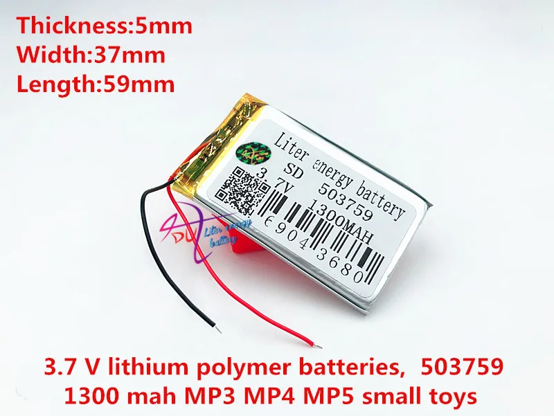 best battery brand Big sale 3.7V 1300mAh PL053759 batteryfor GPS ,PL503759 Lithium Ion battery for MP3 MP4 MP5
best battery brand Big sale 3.7V 1300mAh PL053759 batteryfor GPS ,PL503759 Lithium Ion battery for MP3 MP4 MP5
