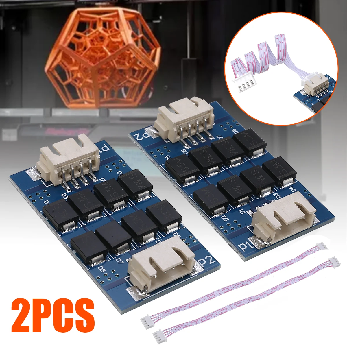 2pcs TL-Smoother Addon Module TL-Smoother PLUS Addon Module For 3D Printer Motor Driver Makerbot Stepper Eliminator MK8 i3 UM
2pcs TL-Smoother Addon Module TL-Smoother PLUS Addon Module For 3D Printer Motor Driver Makerbot Stepper Eliminator MK8 i3 UM