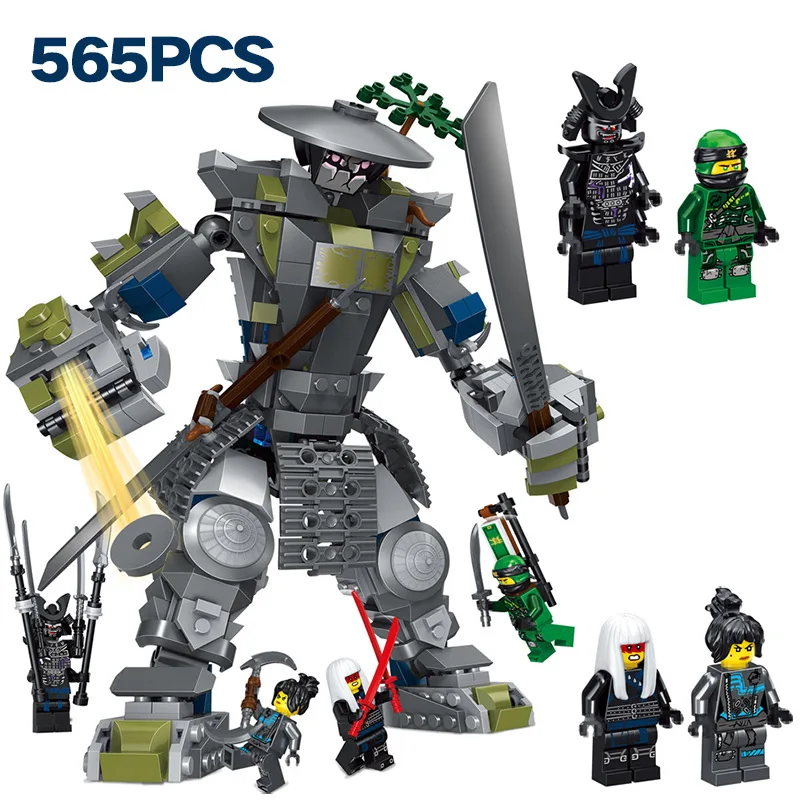 Blocks Ninjagoed Movies Compatible LegoINGLY Oni Titan Warrior Mech 70658 Mini Action Figures Weapon Model Child Toys
Blocks Ninjagoed Movies Compatible LegoINGLY Oni Titan Warrior Mech 70658 Mini Action Figures Weapon Model Child Toys