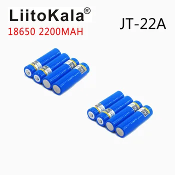 8pcs/lot LiitoKala 3.7V 18650 2200mah 100% New Original 18650 Lithium Rechargeable Battery For Flashlight battery + Pointed
8pcs/lot LiitoKala 3.7V 18650 2200mah 100% New Original 18650 Lithium Rechargeable Battery For Flashlight battery + Pointed
