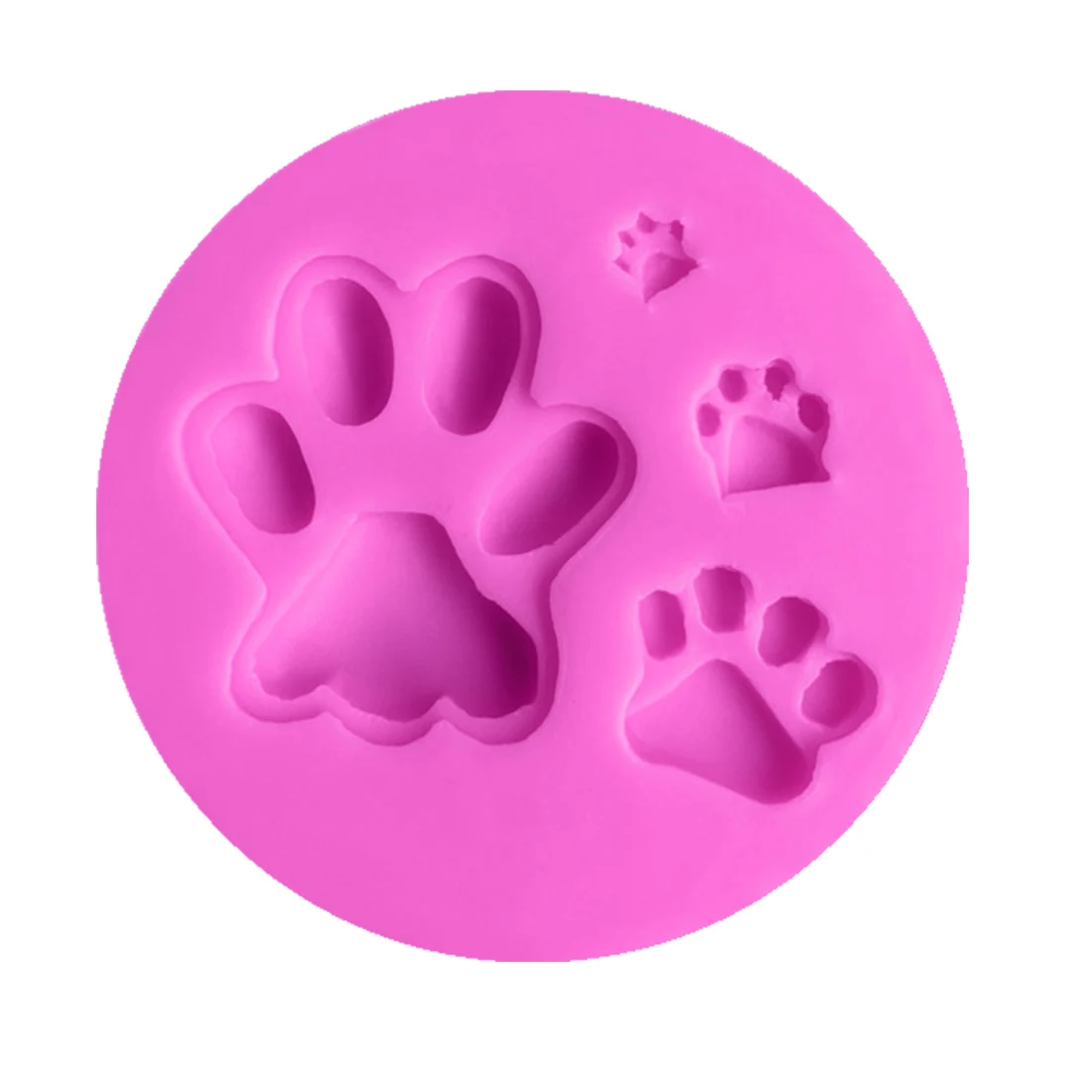 1PCS Cat Dog Paw Shape Cake mold Siliconr 3D Chocolate Fondant Mold Cake Decoration DIY Cat foot Baking Mould
1PCS Cat Dog Paw Shape Cake mold Siliconr 3D Chocolate Fondant Mold Cake Decoration DIY Cat foot Baking Mould