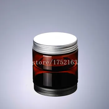 100G Amber PET Cream jar plastic cream bottles with aluminum cap Eye Cream Lotion Lip Balm Makeup Face Cream cosmetic container
100G Amber PET Cream jar plastic cream bottles with aluminum cap Eye Cream Lotion Lip Balm Makeup Face Cream cosmetic container