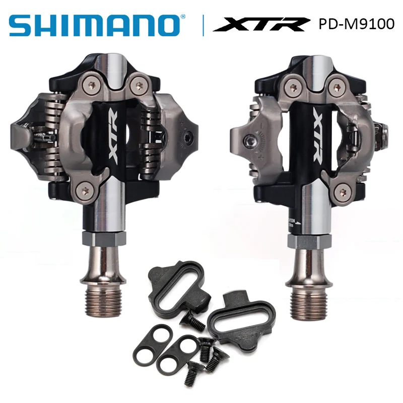 Shimano Deore XTR PD M9100 Pedal SPD Mountain Bikes Self-locking Pedal MTB Mountain Bike Clipless M9100 Pedals & Cleats box
Shimano Deore XTR PD M9100 Pedal SPD Mountain Bikes Self-locking Pedal MTB Mountain Bike Clipless M9100 Pedals & Cleats box