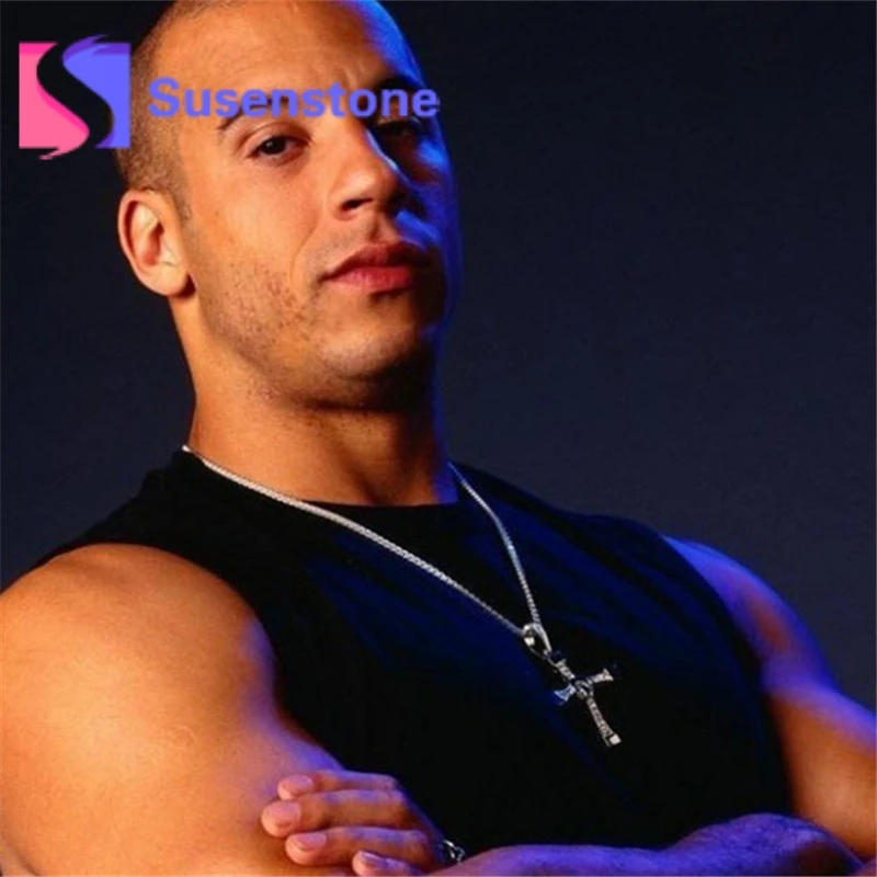 2019 Fashion Dominic Toretto's Rhinestone Cross Pendant Hip-hop Chain Necklace for Men&Women Choker Jewelry Accessory Wholesale
2019 Fashion Dominic Toretto's Rhinestone Cross Pendant Hip-hop Chain Necklace for Men&Women Choker Jewelry Accessory Wholesale