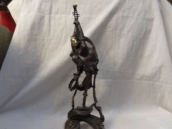 song voge gem S2617 13" Chinese Bronze Gilt Kwan-Yin Goddess Fairy Belle Musician Lute Brass Statue
song voge gem S2617 13" Chinese Bronze Gilt Kwan-Yin Goddess Fairy Belle Musician Lute Brass Statue