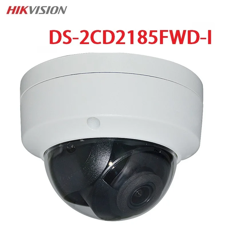 Hikvision DS-2CD2185FWD-I 8MP Network mini dome security CCTV Camera POE SD card 30m IR H.265+ IP camera
Hikvision DS-2CD2185FWD-I 8MP Network mini dome security CCTV Camera POE SD card 30m IR H.265+ IP camera