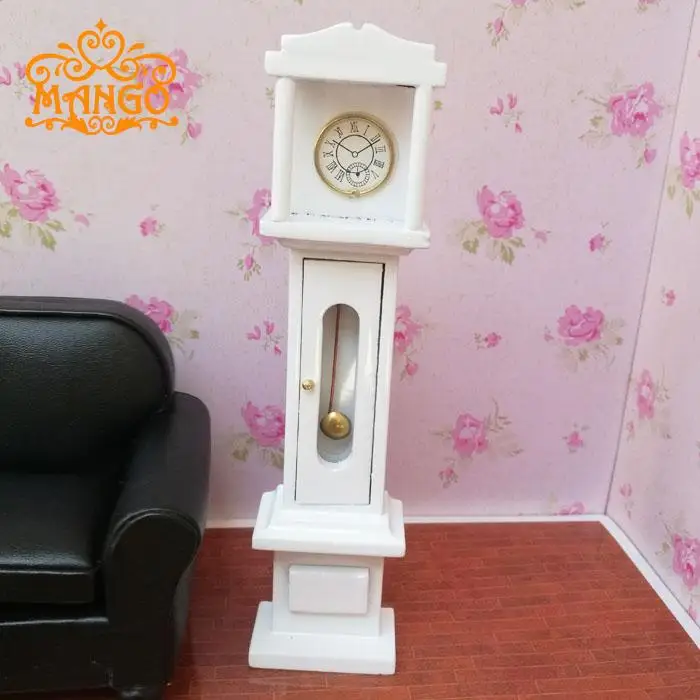 Dollhouse Clock Miniature Furniture Grandfather Clock Dolls Mini Handmade Furniture 1:12 Scale
Dollhouse Clock Miniature Furniture Grandfather Clock Dolls Mini Handmade Furniture 1:12 Scale
