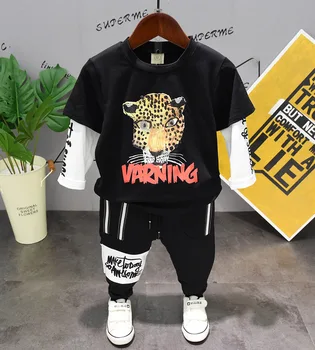 WLG boys spring autumn clothing set kids letter printed patchwork hoodie and pant set baby boy all match clothes
WLG boys spring autumn clothing set kids letter printed patchwork hoodie and pant set baby boy all match clothes