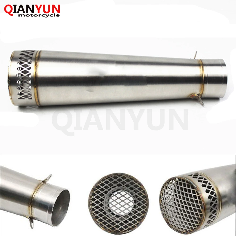 Universal 51mm modified motorcycle exhaust pipe muffler stainless steel for kawasaki suzuki honda yamaha KTM Ducati BMW Aprilia
Universal 51mm modified motorcycle exhaust pipe muffler stainless steel for kawasaki suzuki honda yamaha KTM Ducati BMW Aprilia