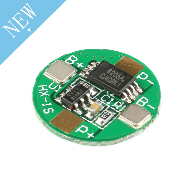 10pcs/lot 3.7V 1S 2.5A 14500 Lithium Polymer Battery Protection Board li-ion BMS PCB with Overcharge and Over Discharge Protect
10pcs/lot 3.7V 1S 2.5A 14500 Lithium Polymer Battery Protection Board li-ion BMS PCB with Overcharge and Over Discharge Protect