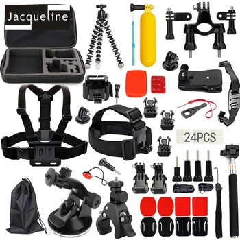Jacqueline for Accessories Kit Set Bag for Gopro HERO6 5 3+ 4 Session SJ4000 SJ5000 for SJCAM for Eken H9R H9 Action camera
Jacqueline for Accessories Kit Set Bag for Gopro HERO6 5 3+ 4 Session SJ4000 SJ5000 for SJCAM for Eken H9R H9 Action camera