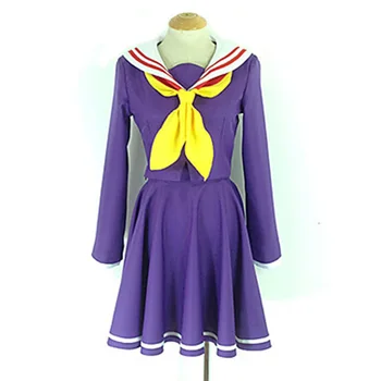 Anime No Game No Life Shiro Cosplay Adult Women Halloween Cute Sailor Costume Schoolgirls Uniform Fancy School Dress Up Suit
Anime No Game No Life Shiro Cosplay Adult Women Halloween Cute Sailor Costume Schoolgirls Uniform Fancy School Dress Up Suit