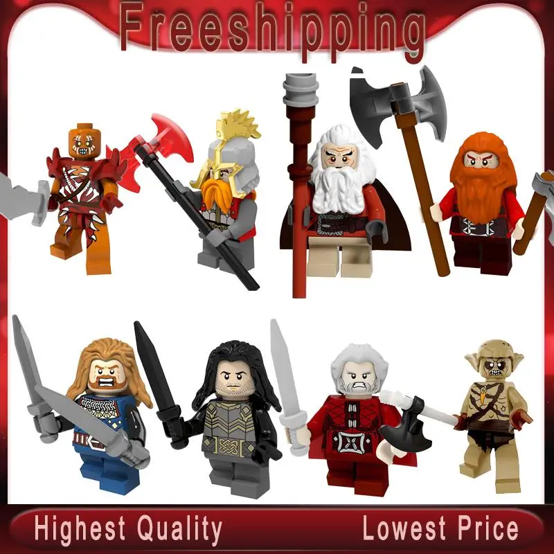 Lord of the Rings Building Blocks Fili Ironfoot Dain Goblin Dori Uruk-hai Orcs Action Figure Toys for Children PG8183
Lord of the Rings Building Blocks Fili Ironfoot Dain Goblin Dori Uruk-hai Orcs Action Figure Toys for Children PG8183