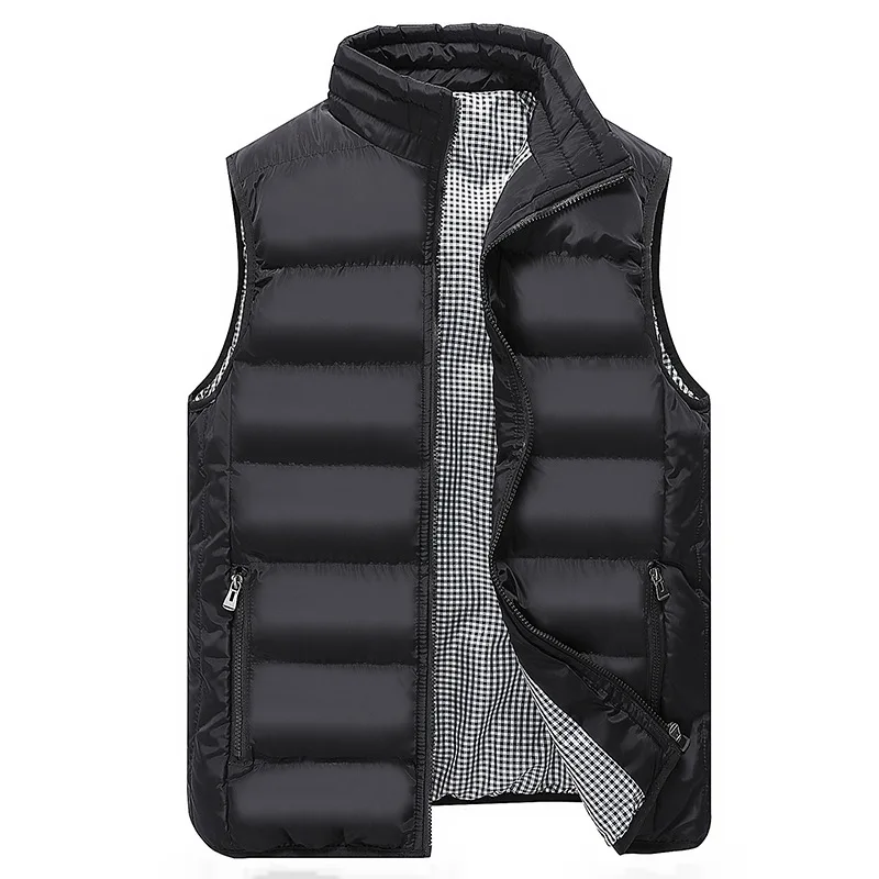Autumn Winter Sleeveless Coat Men Vest Male Fashion Brand Casual Slim Waistcoat Coat Men's Waterproof Jacket Plus Size 5XL Homme
Autumn Winter Sleeveless Coat Men Vest Male Fashion Brand Casual Slim Waistcoat Coat Men's Waterproof Jacket Plus Size 5XL Homme