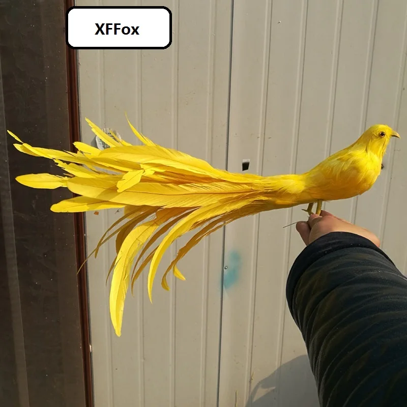 new real life yellow Phoenix bird model foam&feather simulation long tail bird gift about 45cm xf0886
new real life yellow Phoenix bird model foam&feather simulation long tail bird gift about 45cm xf0886