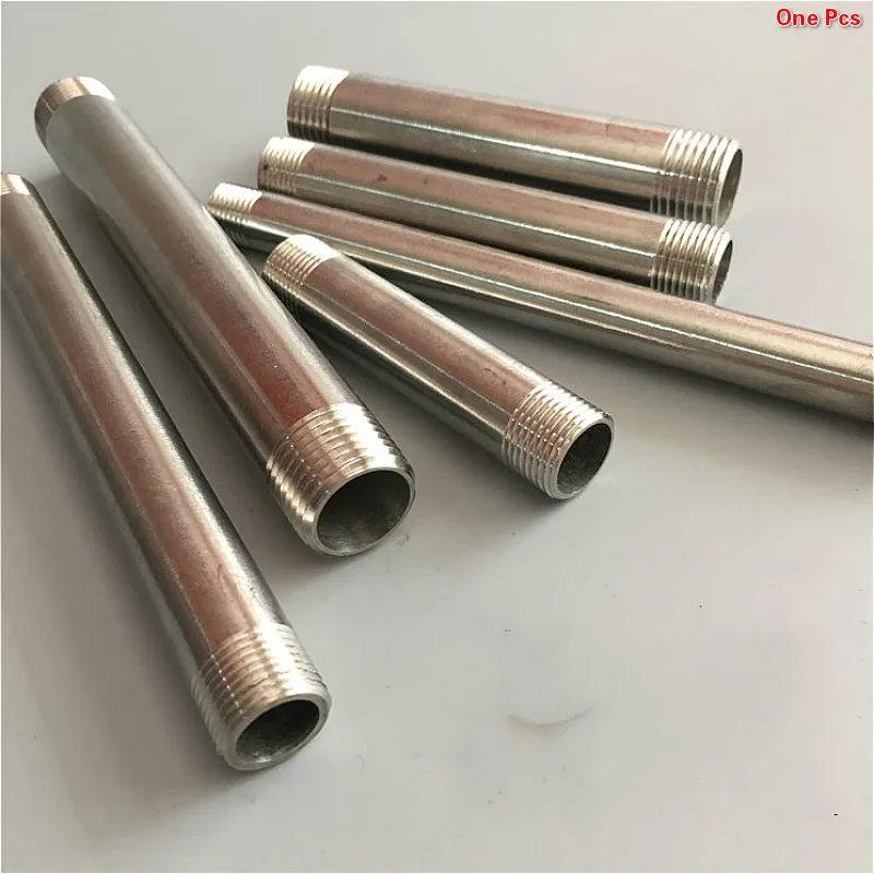 1/4" 3/8" 1/2" 3/4" 1" BSP Equal Male Thread Length 75-200mm Barrel Nipple SUS304 Pipe Fitting Connector Coupler Water Oil Air
1/4" 3/8" 1/2" 3/4" 1" BSP Equal Male Thread Length 75-200mm Barrel Nipple SUS304 Pipe Fitting Connector Coupler Water Oil Air