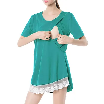 Women Maternity Dresses Casual Short Sleeve Lace Pregnancy Nursing Mini Dresses Clothes 2019 Maternity Gown Vestido Lactancia
Women Maternity Dresses Casual Short Sleeve Lace Pregnancy Nursing Mini Dresses Clothes 2019 Maternity Gown Vestido Lactancia