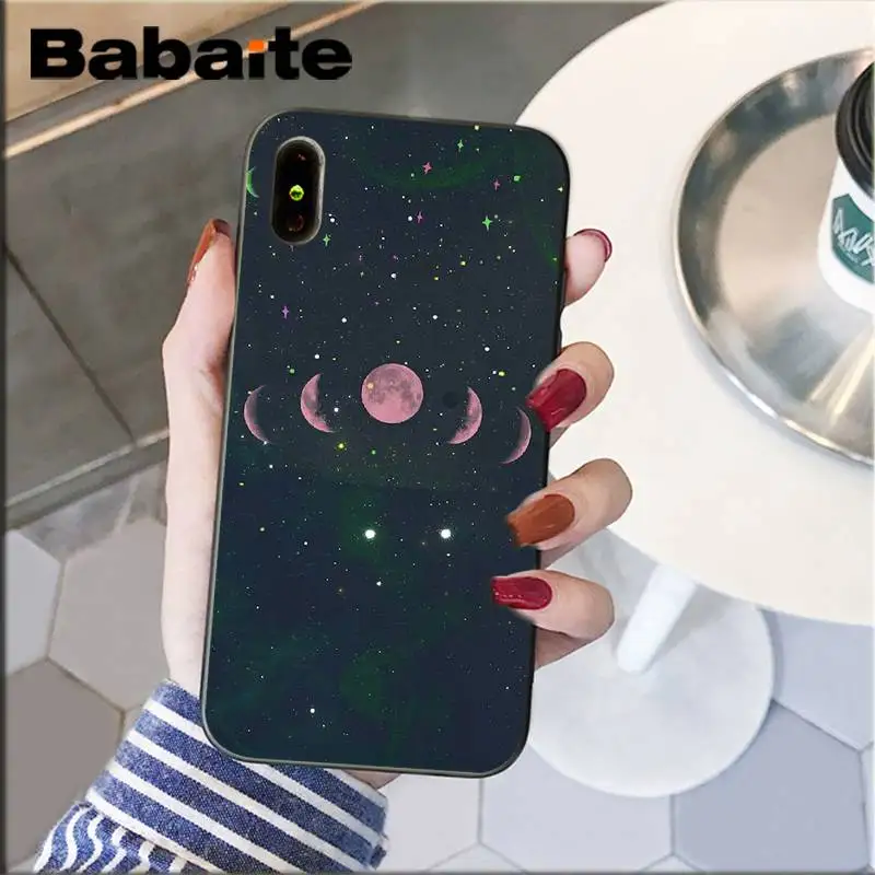 Beautiful moon fashion aesthetic pop art