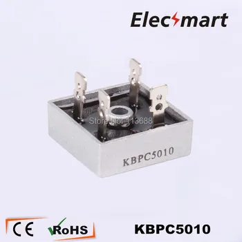 Bridge Rectifier KBPC5010 1000Voltage 50 Amp diode 
Bridge Rectifier KBPC5010 1000Voltage 50 Amp diode