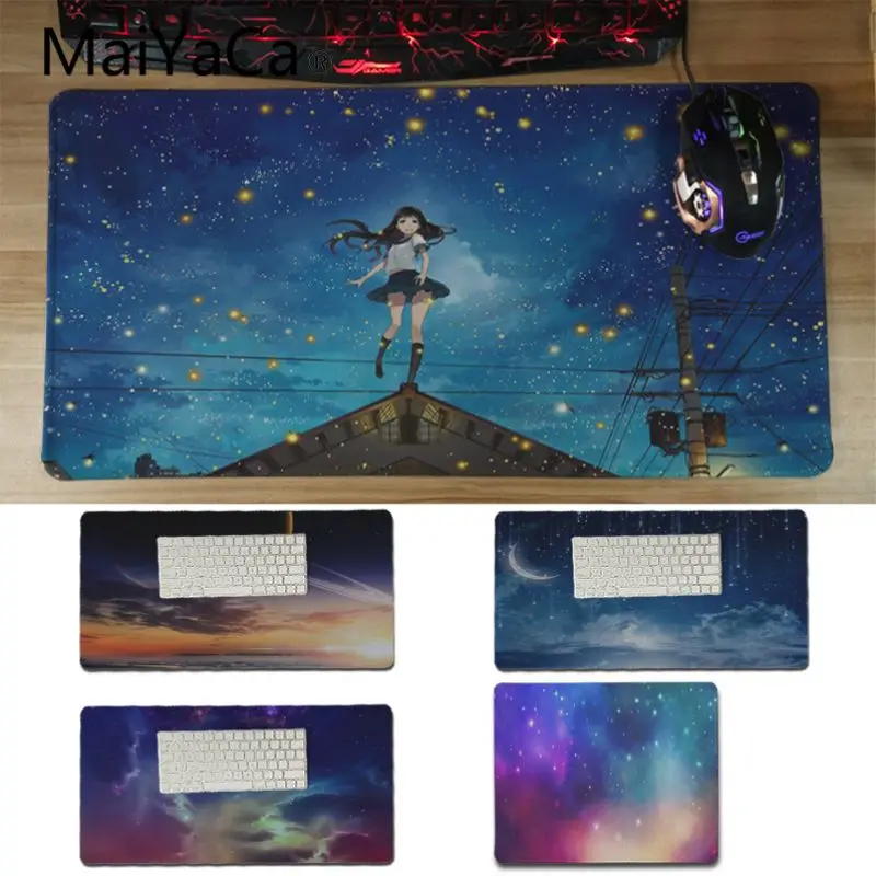 MaiYaCa My Favorite clouds cute kawaii sky space mouse pad gamer play mats Locking Edge Mousepad Mat Keyboard Mat Table Pad
MaiYaCa My Favorite clouds cute kawaii sky space mouse pad gamer play mats Locking Edge Mousepad Mat Keyboard Mat Table Pad