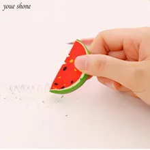 1PCS/lot Cute Watermelon Modeling Eraser Fruit Rubber For Office School Students Supplies Eraser Stationery
1PCS/lot Cute Watermelon Modeling Eraser Fruit Rubber For Office School Students Supplies Eraser Stationery