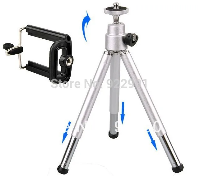 Silver color Hot Sale Mini Tripod Stand Holder for Mobile Cell Phone Camera iPhone 4 4g 5 5G Samsung galaxy S2 S4 i9200 I9500
Silver color Hot Sale Mini Tripod Stand Holder for Mobile Cell Phone Camera iPhone 4 4g 5 5G Samsung galaxy S2 S4 i9200 I9500