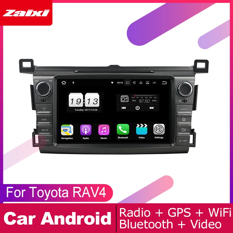ZaiXi For Toyota RAV4 RAV 4 2013~2018 Car Android Multimedia System 2 DIN Auto DVD Player GPS Navi Navigation Radio Audio WiFi
ZaiXi For Toyota RAV4 RAV 4 2013~2018 Car Android Multimedia System 2 DIN Auto DVD Player GPS Navi Navigation Radio Audio WiFi