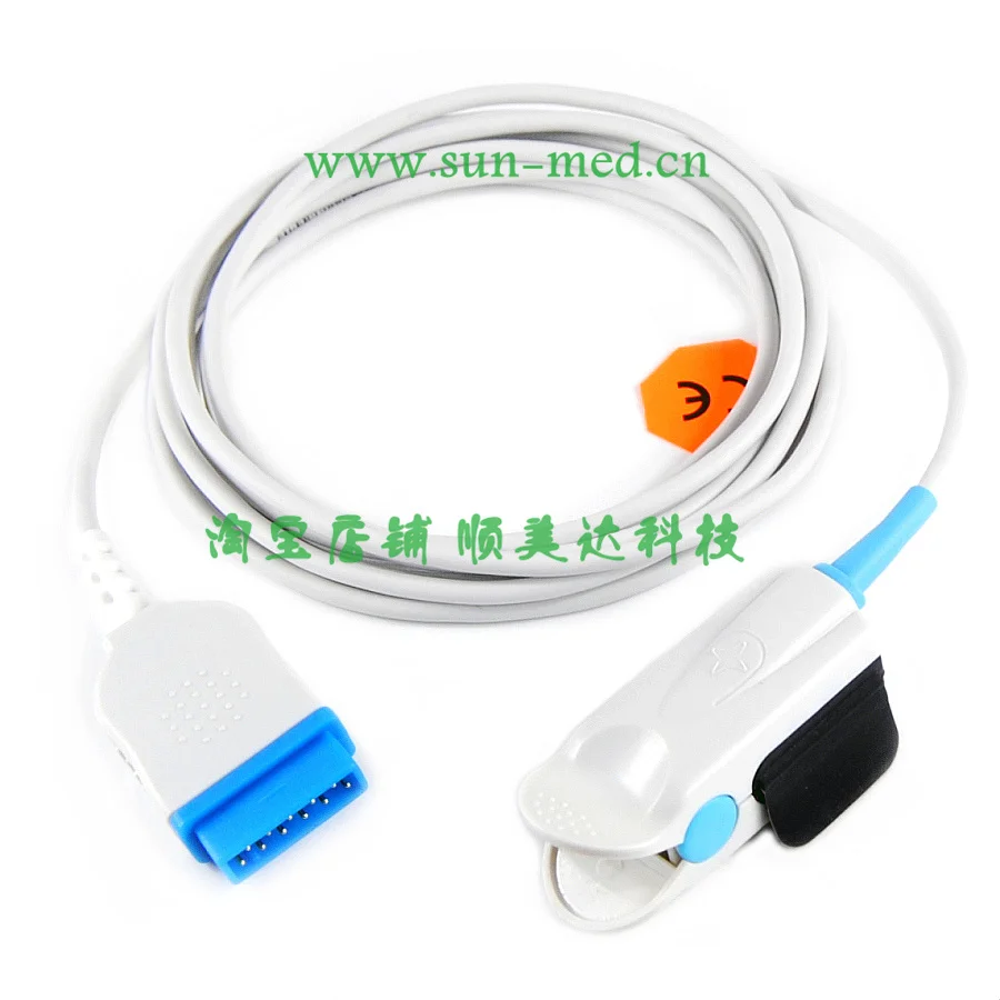 Compatible Spo2 Sensor for GE Masimo MasimoSet patient monitor TS-F2-GProbe
Compatible Spo2 Sensor for GE Masimo MasimoSet patient monitor TS-F2-GProbe