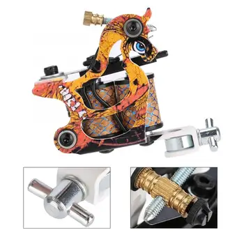 Professional Alloy Tattoo Machine Copper Coils Iron Shader Tattoo Machine Gun Permanent Make Up Microblading Machine Tool
Professional Alloy Tattoo Machine Copper Coils Iron Shader Tattoo Machine Gun Permanent Make Up Microblading Machine Tool
