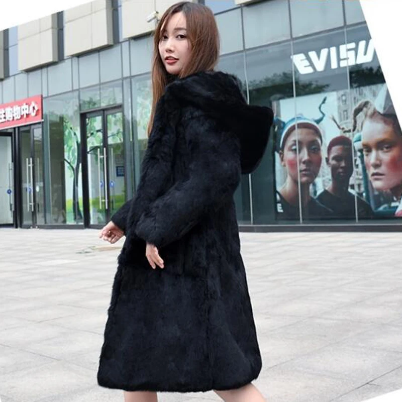 Real genuine natural full pelt whole skin rabbit fur coat with hood women fashion jacket ladies overcoat outwear sr463
Real genuine natural full pelt whole skin rabbit fur coat with hood women fashion jacket ladies overcoat outwear sr463