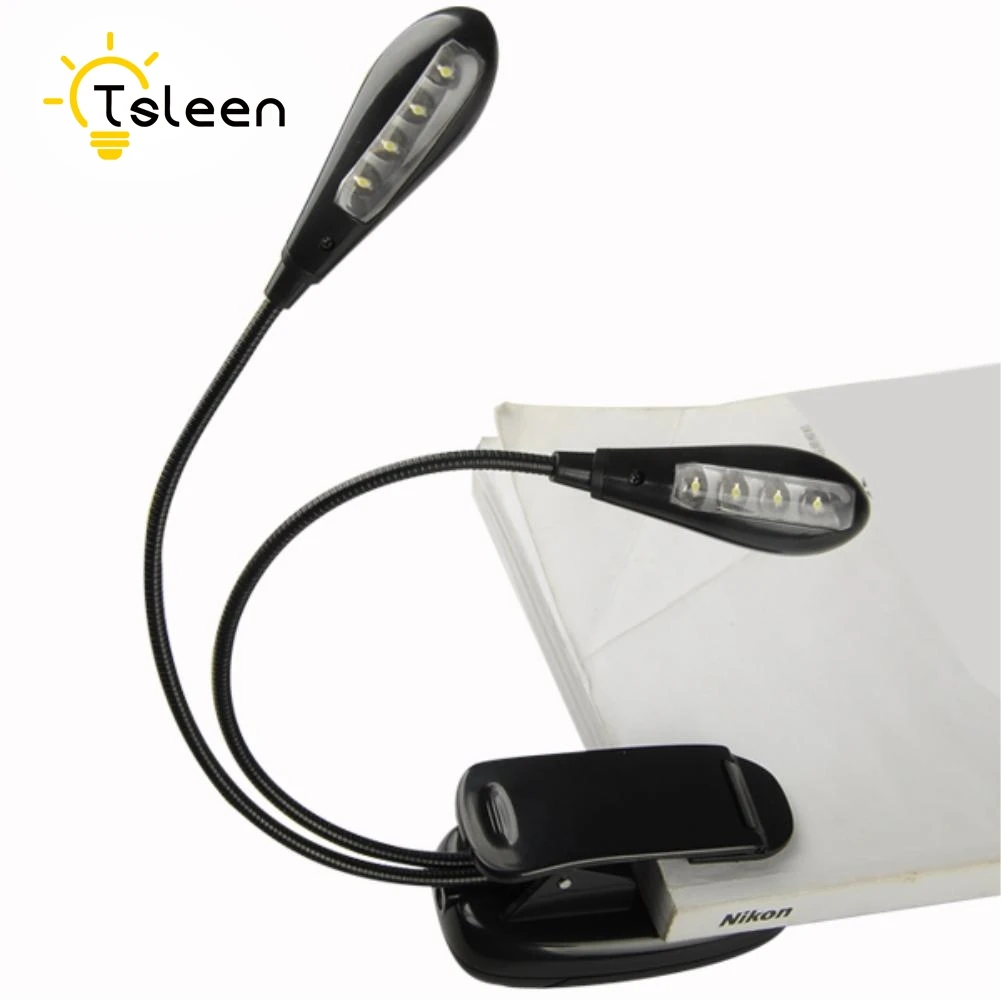 TSLEEN Booklight Led book Light Mini Flexible Bright Clip-on Book Reader Reading Lamp Clip Button For Reader Kindle For Notebook
TSLEEN Booklight Led book Light Mini Flexible Bright Clip-on Book Reader Reading Lamp Clip Button For Reader Kindle For Notebook