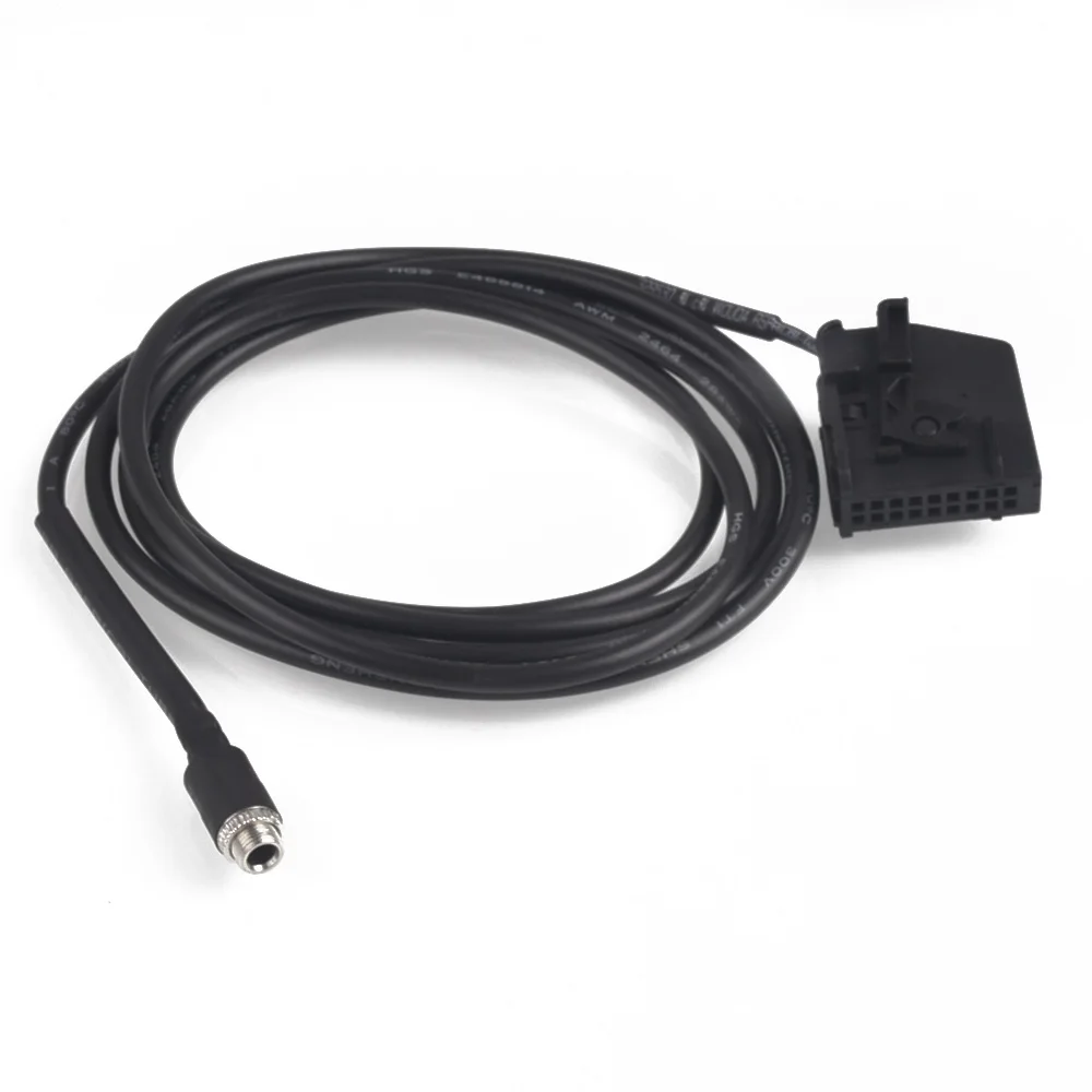AUX Input Adapter Cable 18pin 3.5mm Female Jack MP3 for Benz Mercedes CLK SL SLK w168 w202 w203 w208 w209 w211 w461 w463 w164
AUX Input Adapter Cable 18pin 3.5mm Female Jack MP3 for Benz Mercedes CLK SL SLK w168 w202 w203 w208 w209 w211 w461 w463 w164