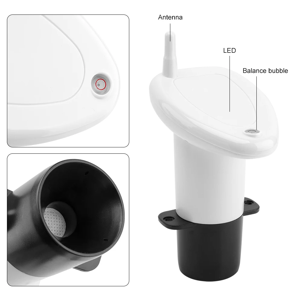 Ultrasonic Wireless Water Tank Level Meter Sensor With Temperature Time Display Alarm Liquid Depth Level Gauge Measuring Tool Ultrasonic Wireless Water Tank Level Meter Sensor With Temperature Time Display Alarm Liquid Depth Level Gauge Measuring Tool